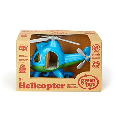 Green Toys - Helicopter - Blue