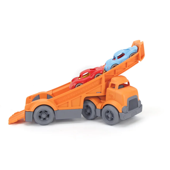 Green Toys - Racing Truck with 2 Racer Cars