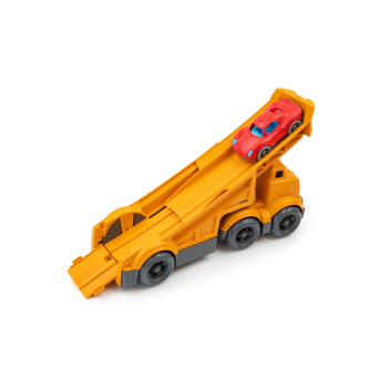 Green Toys - Racing Truck with 2 Racer Cars