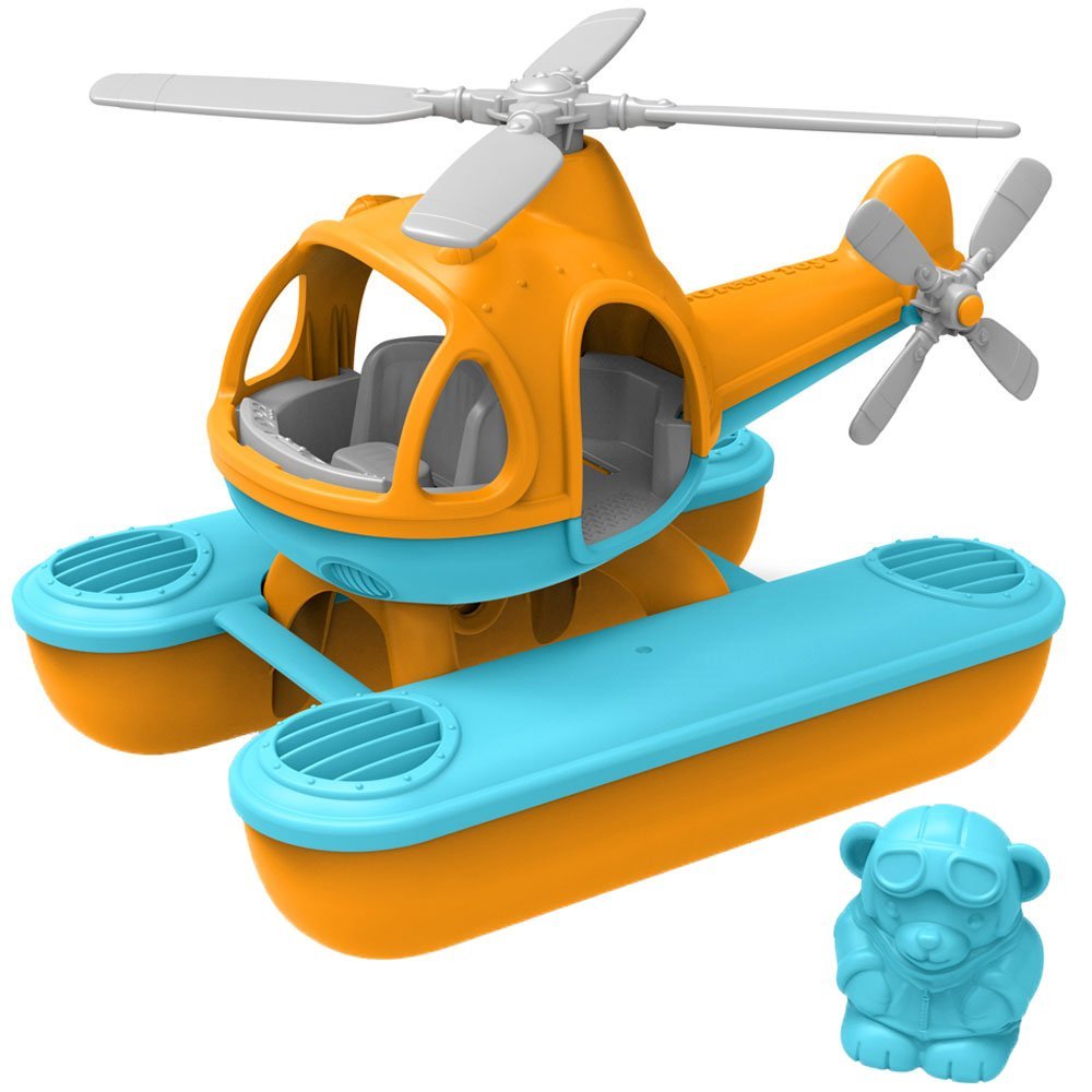 Green Toys - Sea Copter - Orange