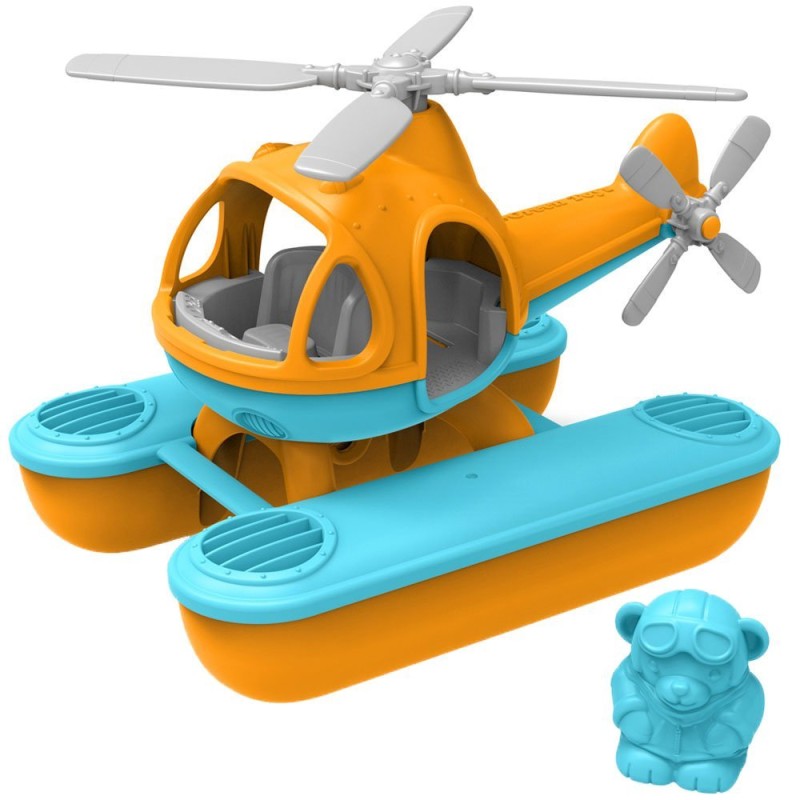 Green Toys - Sea Copter - Orange