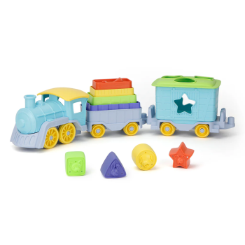 Green Toys - Stack & Sort Train Set