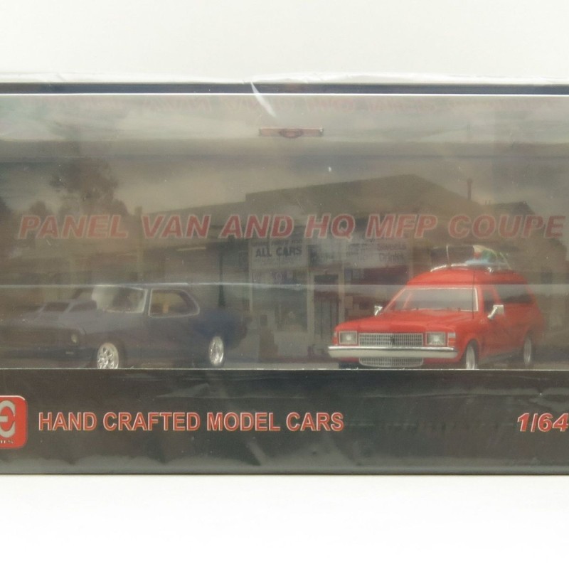 ACE Models ACE-MM2 - Mad Max Holden HQ Nightrider MFP & Holden HJ Panel Van Twin Set - Scale 1:64