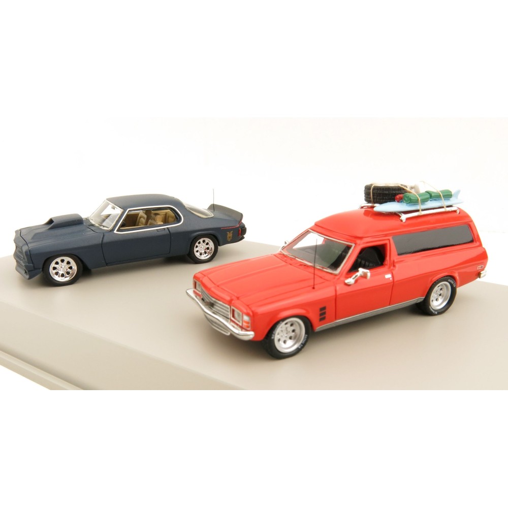 ACE Models ACE-MM2 - Mad Max Holden HQ Nightrider MFP & Holden HJ Panel Van Twin Set - Scale 1:64