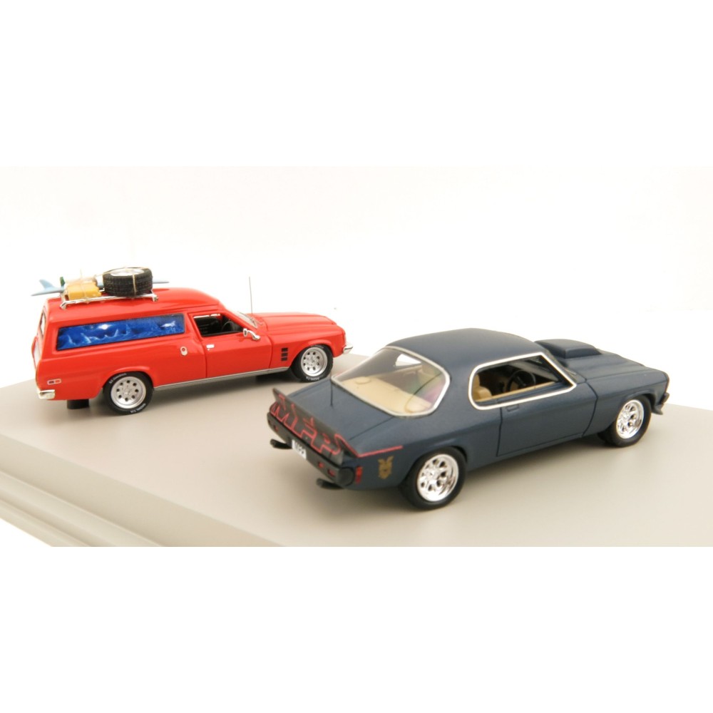 ACE Models ACE-MM2 - Mad Max Holden HQ Nightrider MFP & Holden HJ Panel Van Twin Set - Scale 1:64