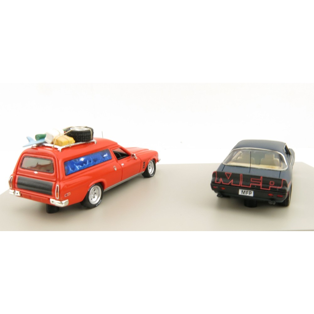 ACE Models ACE-MM2 - Mad Max Holden HQ Nightrider MFP & Holden HJ Panel Van Twin Set - Scale 1:64