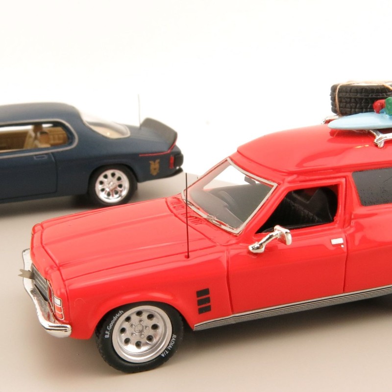 ACE Models ACE-MM2 - Mad Max Holden HQ Nightrider MFP & Holden HJ Panel Van Twin Set - Scale 1:64