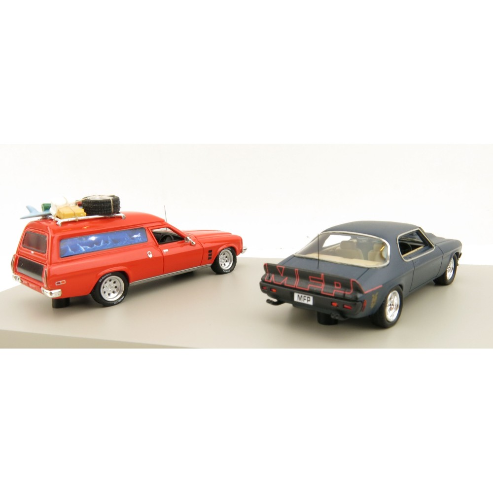ACE Models ACE-MM2 - Mad Max Holden HQ Nightrider MFP & Holden HJ Panel Van Twin Set - Scale 1:64