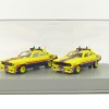 ACE Model Cars - Ford Falcon V8 Interceptors XA & XB Pursuit Cars Big Bopper & March Hare MFPs Twin Set - Scale 1:64