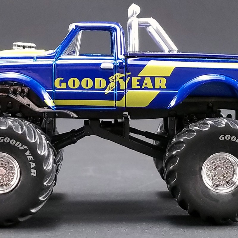 ACME - 1970 Chevrolet K-10 Monster Truck - Goodyear - Scale 1:64