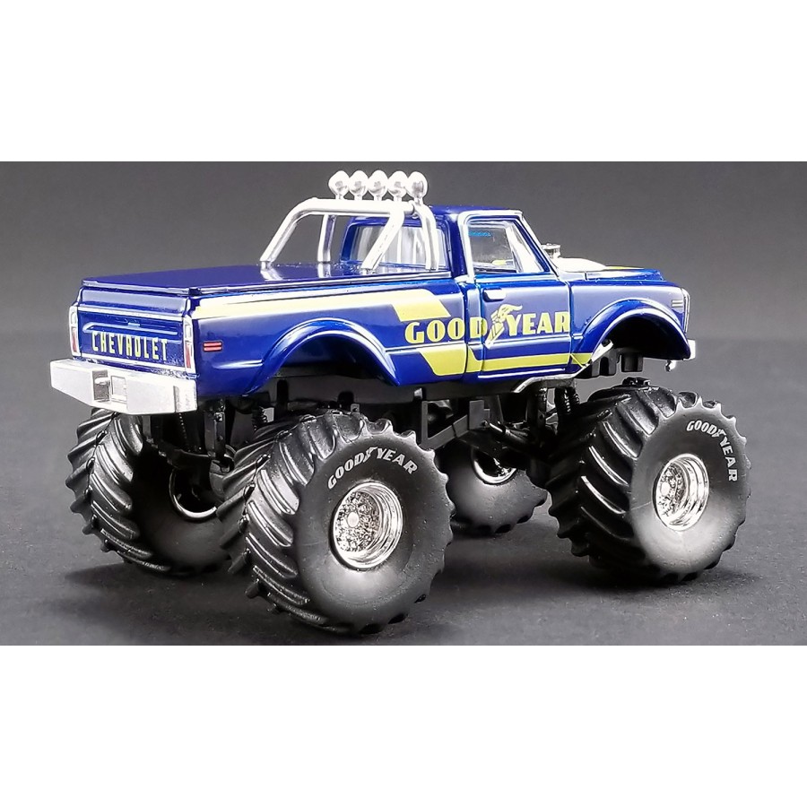 ACME - 1970 Chevrolet K-10 Monster Truck - Goodyear - Scale 1:64