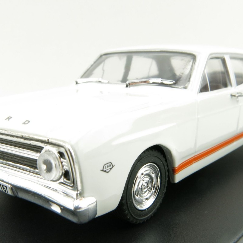 DDA Collectibles - 1967 Ford Falcon XR GT Car - Avis White - Scale 1:43