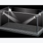 DDA Display Case Box Show Case with LED Light Black Base for Diecast Models 1:18