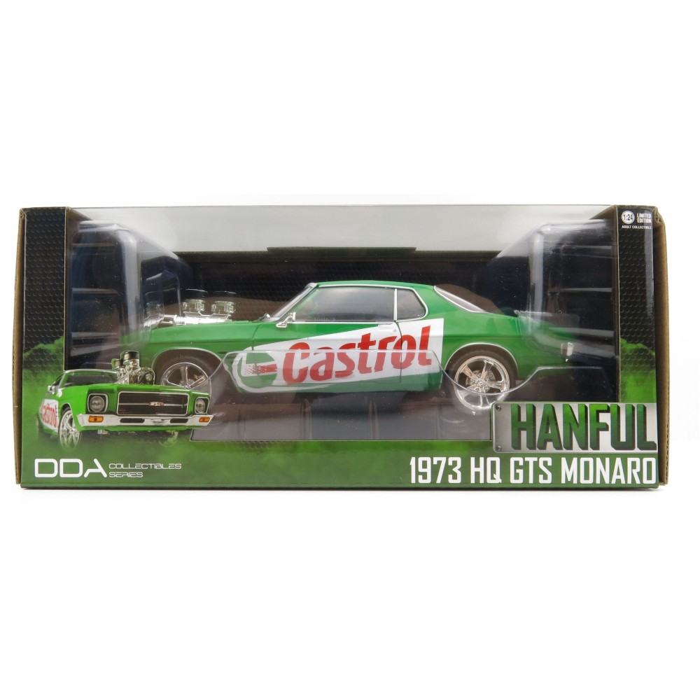 DDA GreenLight DDA205 Castrol Hanful 1973 Holden Monaro HQ GTS Custom Green Scale 1:24