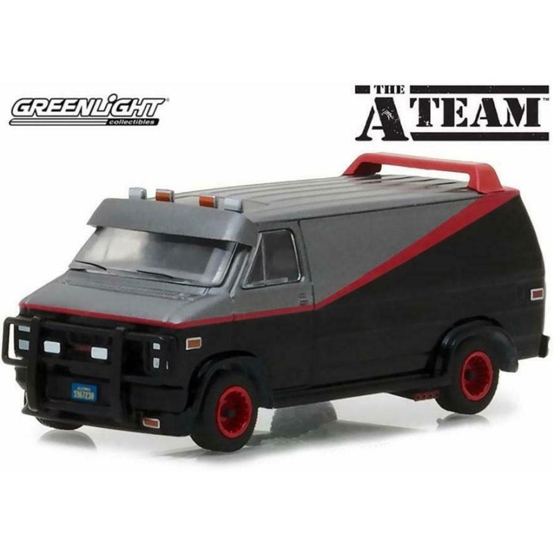 GREENLIGHT 44790-B Movie B.A.'s 1983 GMC Vandura - The A-Team (1983 - 87) - Scale 1:64