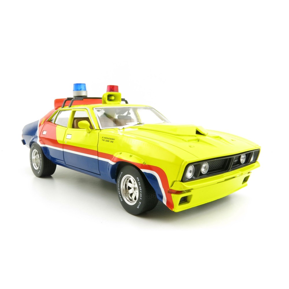 GreenLight 13574 - 1974 Ford Falcon XB MFP 4 Door Sedan - Mad Max - First of the V8 Interceptors Scale 1:18