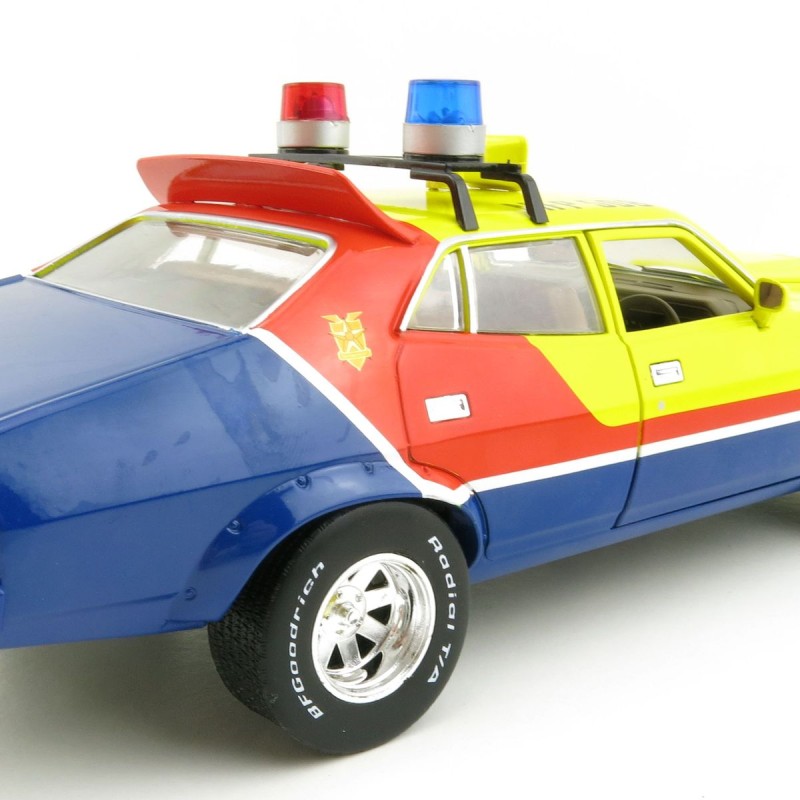 GreenLight 13574 - 1974 Ford Falcon XB MFP 4 Door Sedan - Mad Max - First of the V8 Interceptors Scale 1:18