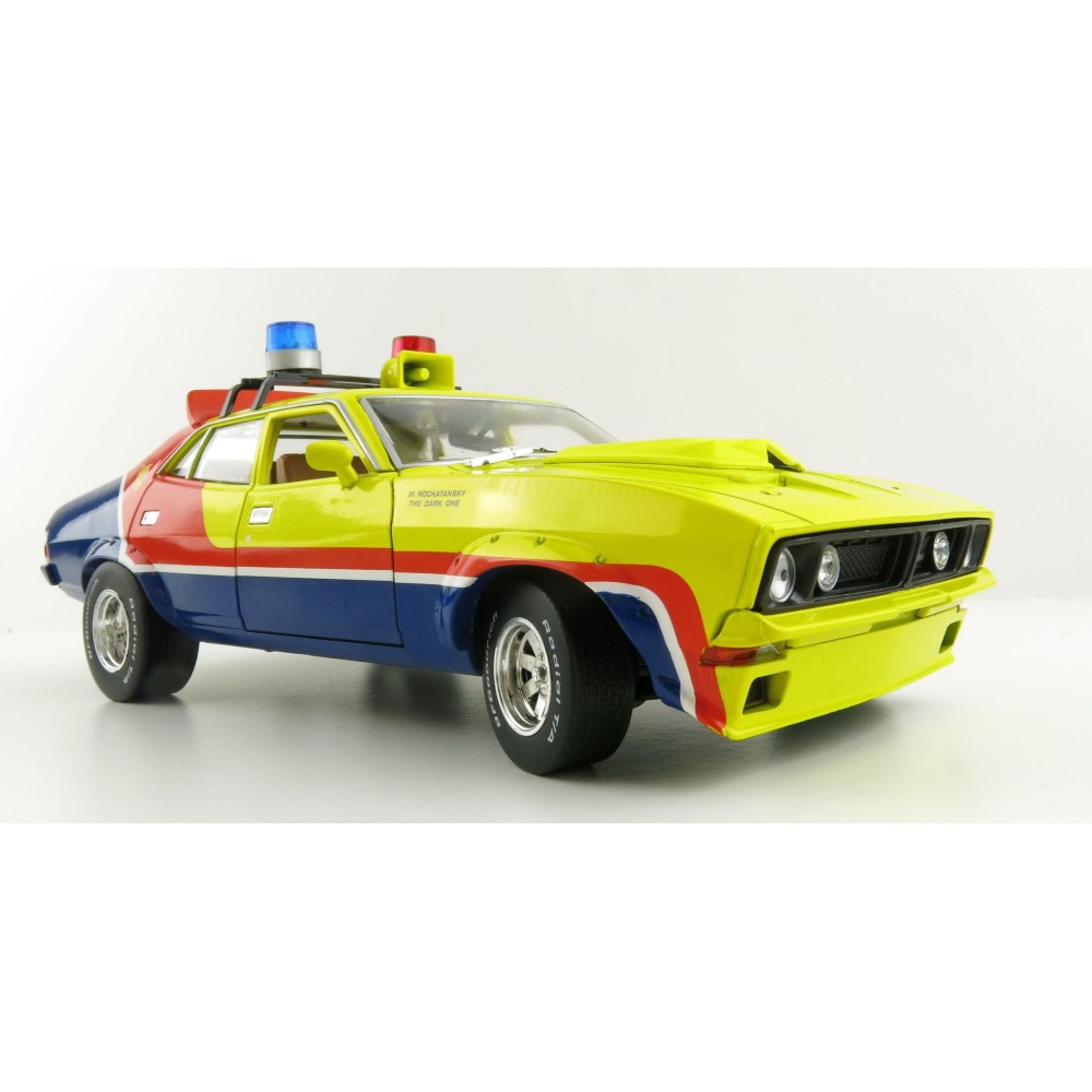 GreenLight 13574 - 1974 Ford Falcon XB MFP 4 Door Sedan - Mad Max - First of the V8 Interceptors Scale 1:18