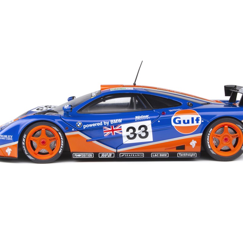 Solido 1804101 McLaren F1 GTR Short Tail - 24H Le Mans 1996 Bellm, Lehto, Weaver No. 33 Scale 1:18