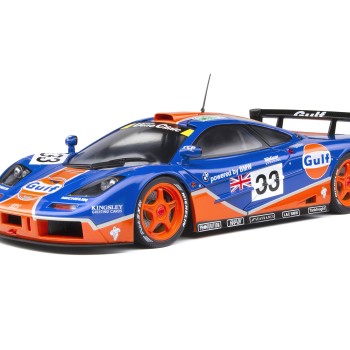 Solido 1804101 McLaren F1 GTR Short Tail - 24H Le Mans 1996 Bellm, Lehto, Weaver No. 33 Scale 1:18