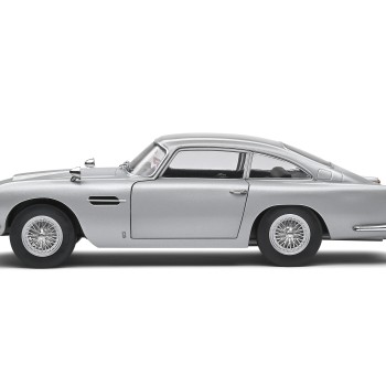 Solido 1807101 ASTON MARTIN DB5 RHD Silver Birch 007 Bond Style - Scale 1:18