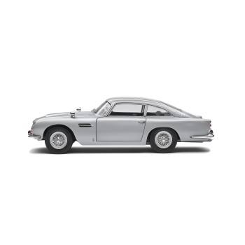 Solido 1807101 ASTON MARTIN DB5 RHD Silver Birch 007 Bond Style - Scale 1:18