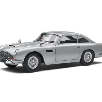 Solido 1807101 ASTON MARTIN DB5 RHD Silver Birch 007 Bond Style - Scale 1:18