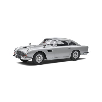 Solido 1807101 ASTON MARTIN DB5 RHD Silver Birch 007 Bond Style - Scale 1:18