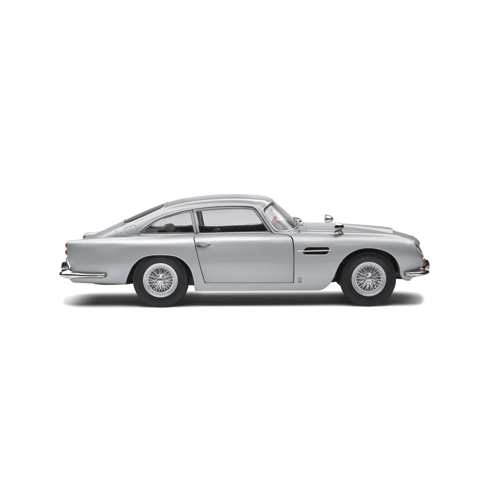 Solido 1807101 ASTON MARTIN DB5 RHD Silver Birch 007 Bond Style - Scale 1:18