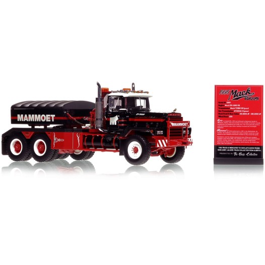 Heavy Haul Replicas 410311 - Heavy Haul 1990 Mack RD800 - Mammoet  - Scale 1:50