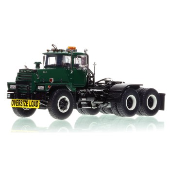 Heavy Haul Replicas HHR129D-4 - Mack RD800 Tandem Axle Tractor - Green over Black - Scale 1:50