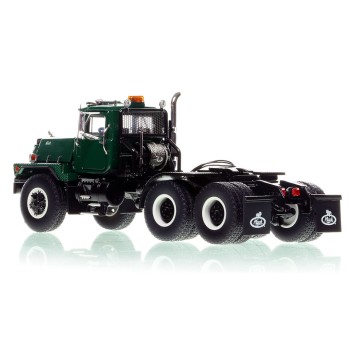 Heavy Haul Replicas HHR129D-4 - Mack RD800 Tandem Axle Tractor - Green over Black - Scale 1:50