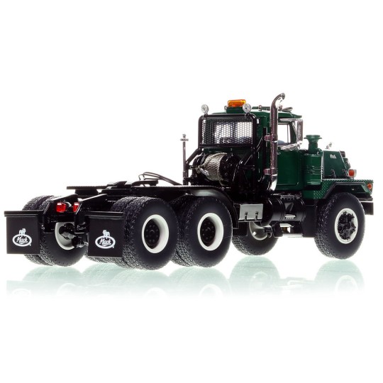 Heavy Haul Replicas HHR129D-4 - Mack RD800 Tandem Axle Tractor - Green over Black - Scale 1:50