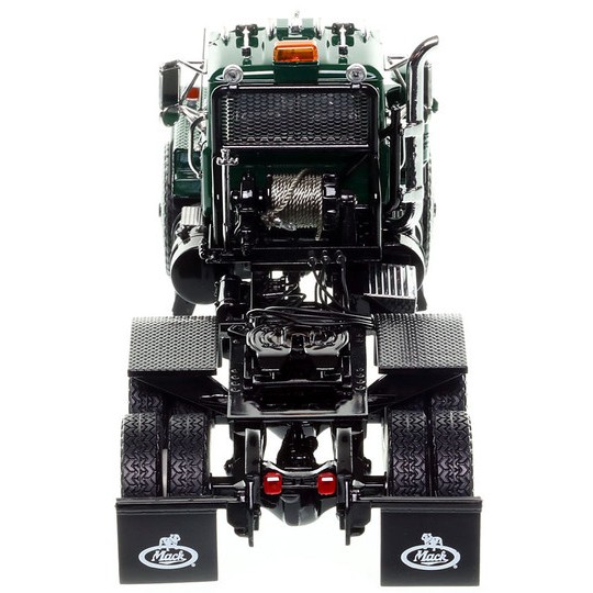 Heavy Haul Replicas HHR129D-4 - Mack RD800 Tandem Axle Tractor - Green over Black - Scale 1:50