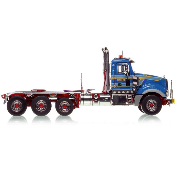 Heavy Haul Replicas HHR135B-1 - 2018 Mack Titan Tri-Axle Prime Mover Sid Kamp Trucking - Scale 1:50