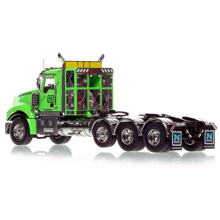 Heavy Haul Replicas HHR135C-1 - 2014 Mack Titan Tri-Axle Prime Mover Nuss Truck & Equipment - Scale 1:50