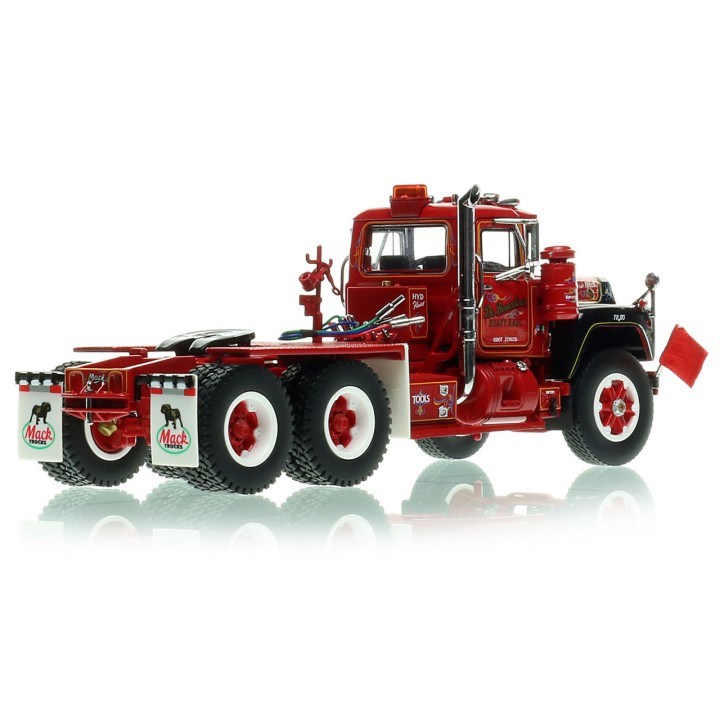Heavy Haul Replicas HHR136C-1 - Heavy Haul 1988 Mack RD 686SX 6x4 Prime Mover DeBerardinis - Scale 1:50