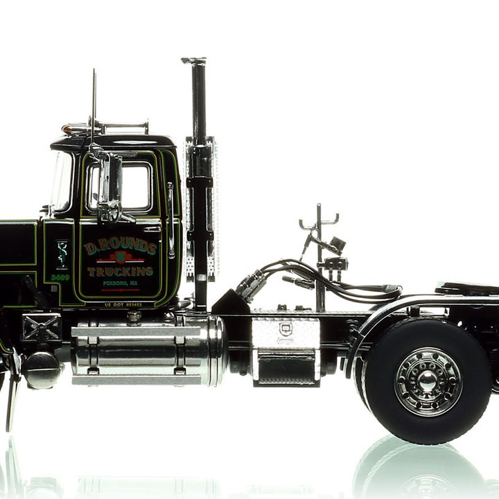 Heavy Haul Replicas HHR138J-1 - 1988 Mack Superliner 6x4 Prime Mover - D. Rounds Trucking - Scale 1:50