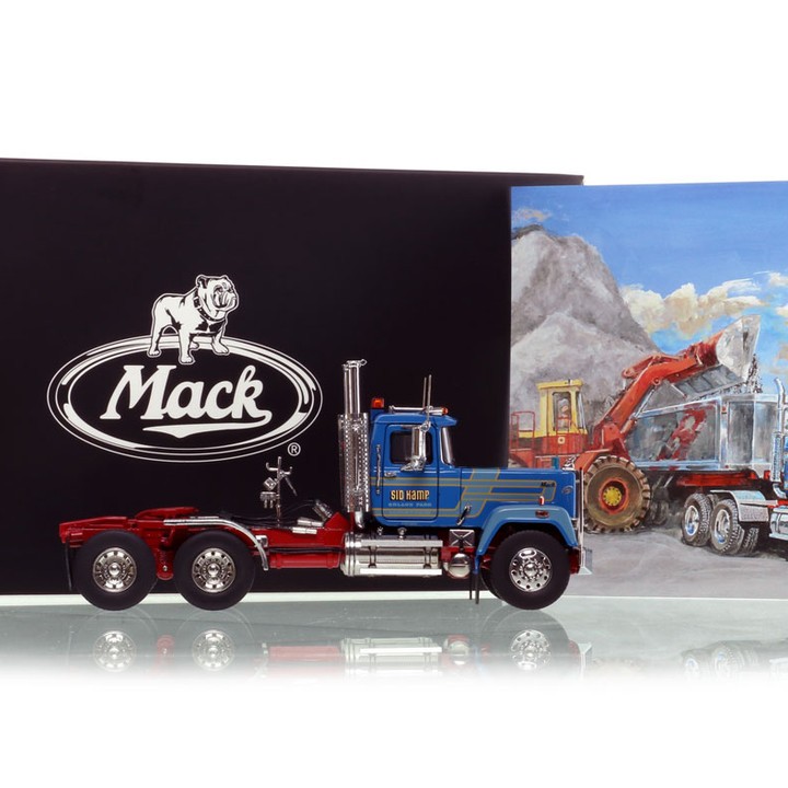Heavy Haul Replicas HHR138L-1 - 1987 Mack Superliner 6x4 Prime Mover - Sid Kamp Trucking - Scale 1:50