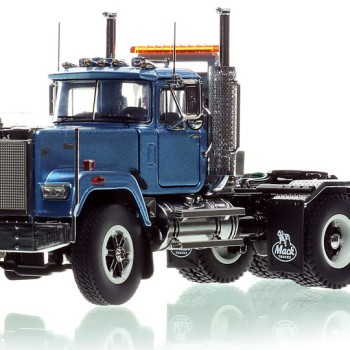 Heavy Haul Replicas HHR138N-1 - Mack Superliner Heavy Spec 6x4 Prime Mover - Metallic Light Blue - Scale 1:50