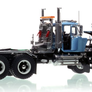 Heavy Haul Replicas HHR138N-1 - Mack Superliner Heavy Spec 6x4 Prime Mover - Metallic Light Blue - Scale 1:50