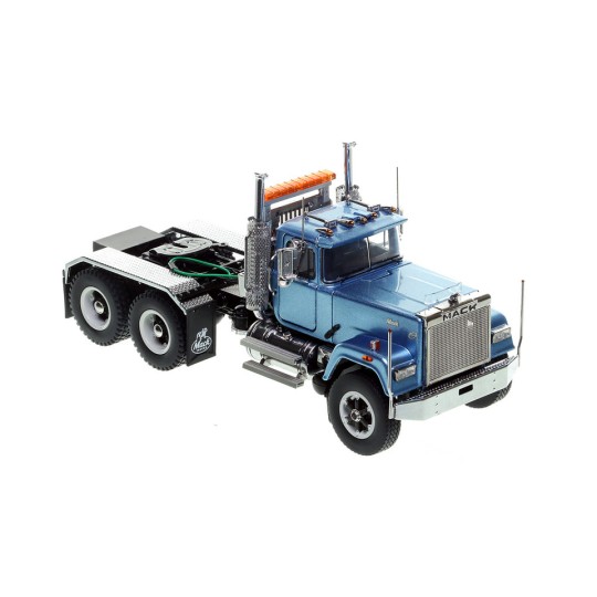 Heavy Haul Replicas HHR138N-1 - Mack Superliner Heavy Spec 6x4 Prime Mover - Metallic Light Blue - Scale 1:50