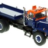 Heavy Haul Replicas ZHHR129B-2 - Heavy Haul Mack RD800 Tractor with Ballast Tray - Orange Blue over Black 1:50