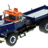 Heavy Haul Replicas ZHHR129B-2 - Heavy Haul Mack RD800 Tractor with Ballast Tray - Orange Blue over Black 1:50