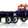 Heavy Haul Replicas ZHHR129B-2 - Heavy Haul Mack RD800 Tractor with Ballast Tray - Orange Blue over Black 1:50