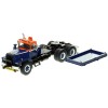 Heavy Haul Replicas ZHHR129B-2 - Heavy Haul Mack RD800 Tractor with Ballast Tray - Orange Blue over Black 1:50