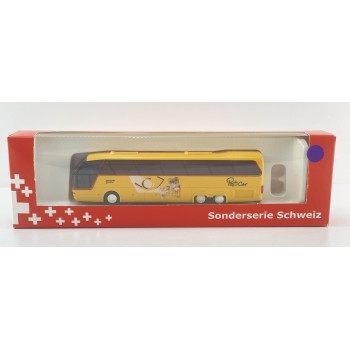 AVM Neoplan Cityliner Coach Bus Postauto Graubünden - Scale 1:87