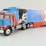 Brekina - 1980 Kenworth K100 Aerodyne with Racing Trailer - STP Racing Team Petty Enterprises - Scale 1:87