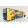 Brekina - 1980 Kenworth K100 Aerodyne with Racing Trailer - Wrangler Racing Team - Scale 1:87
