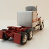 Brekina - Mack RS 700 6x4 Prime Mover Silver / Red - Scale 1:87